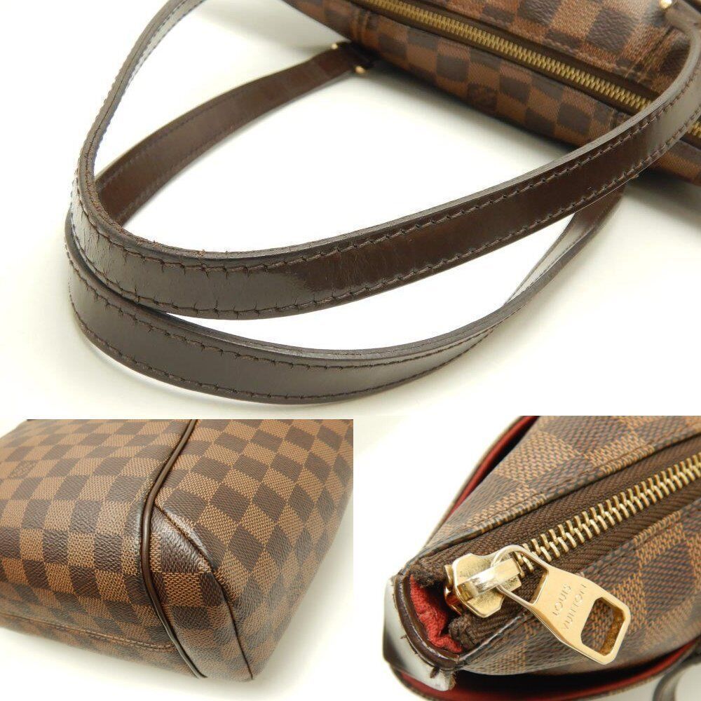 Louis Vuitton Damier Ebene Totally PM Shoulder Tote Bag Brown - Picture 5 of 9